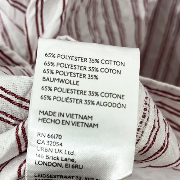 Urban Outfitters Men's Crinkle Long Sleeve Shirt Oversized Large - Picture 8 of 11